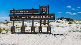 park sign Guld Islands National Seashore